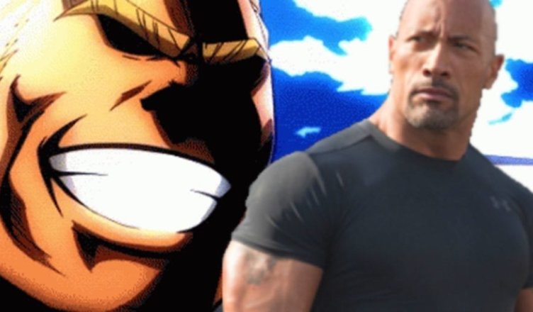 Estrela De My Hero Academia Quer Que Dwayne The Rock Johnson Ou George Clooney Sejam O All Might Geeks In Action Sua Fonte De Recomendacoes E Entretenimento