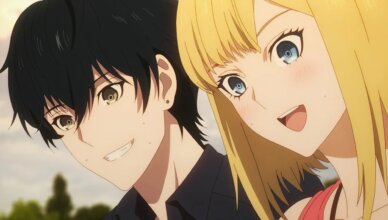 Imagem promocional da série anime takt:op